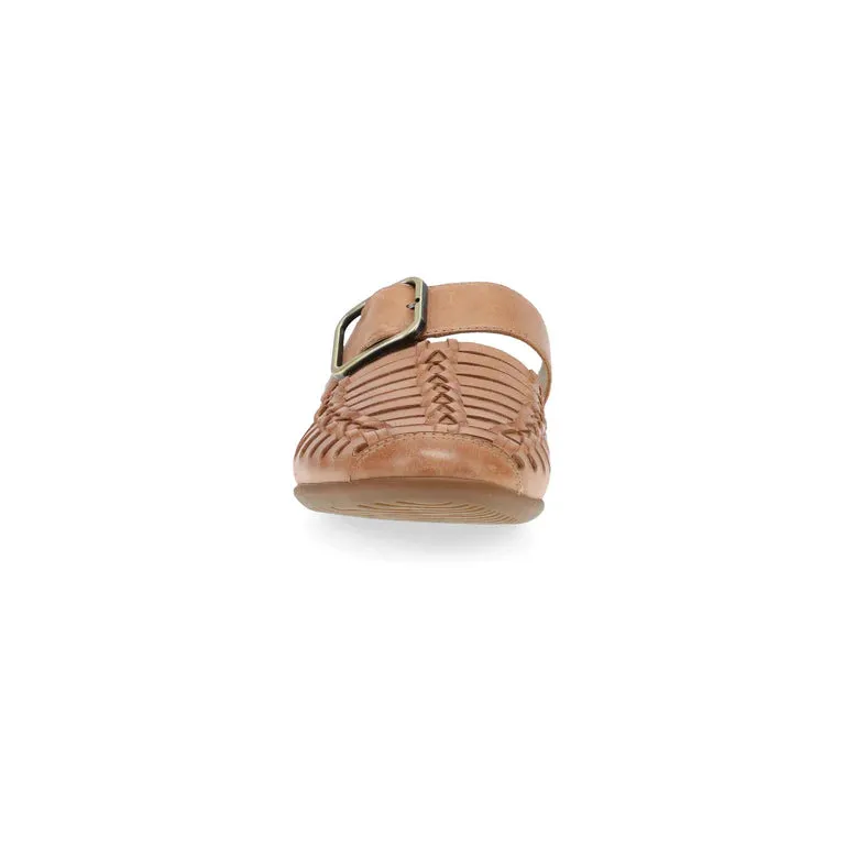 Leilani Woven Mule Sandal in Light Tan