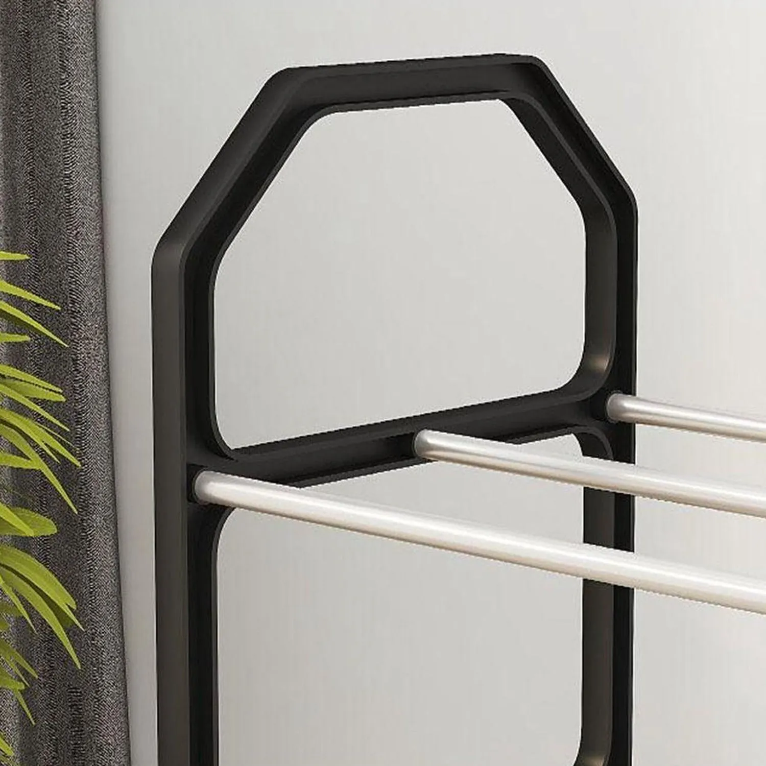 Space-saving 4-Layer Folding Shoe Rack (1 Pc)
